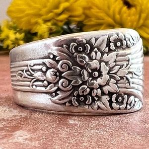 Vintage 1935 Original Rogers Marigold Spoon Ring 💍 ♥️